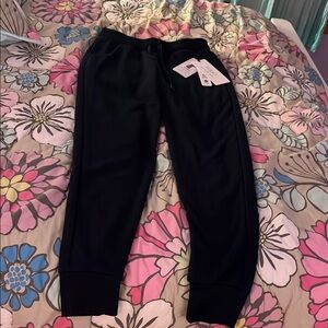 Kids Black Jogger Pants